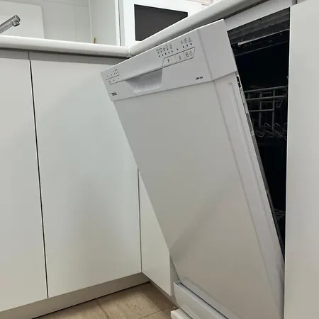Apartamento con terraza,2 min de la playa, Ares Exterior foto